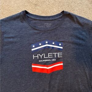 Hylete Blue Graphic T-Shirt
